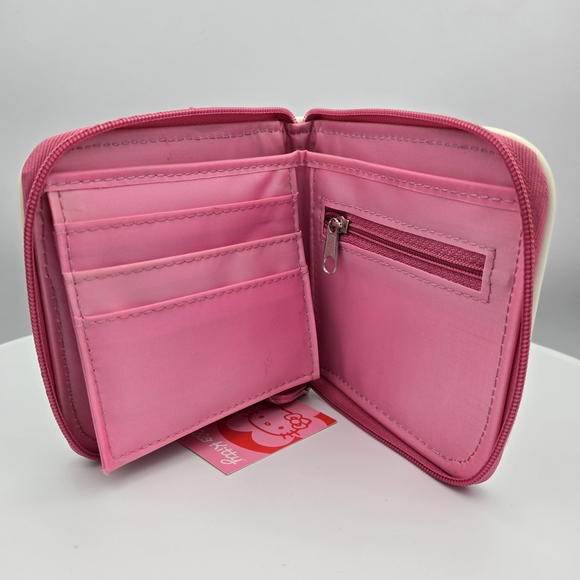 Sanrio Hello Kitty Pink Wallet with Mirror Vintage 2003 - Picture 9 of 11